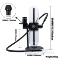 XY46GH01 360 Degree Rotation Capsule Glass Shisha